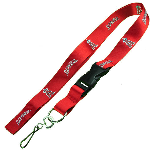 Los Angeles Angels Logo Lanyard Keychain
