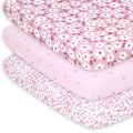 Daisy Playard Mini Crib Sheets, 3-Pack
