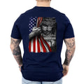 Patriot American Flag Gifts For Men One Nation Under God American 4th Of July Shirts, Menswear Graphic Tee Casual Top Unisex, Gift for Men for Woman