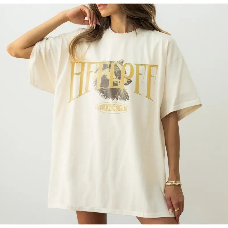 Yellow House Shirt Wizard House Shirt House of Badger Dramione Wizard School Shirt Marauders Dark Arts T-Shirt Pottery Shirts