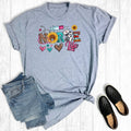 Nurse Life Leopard Heart Graphic Tee