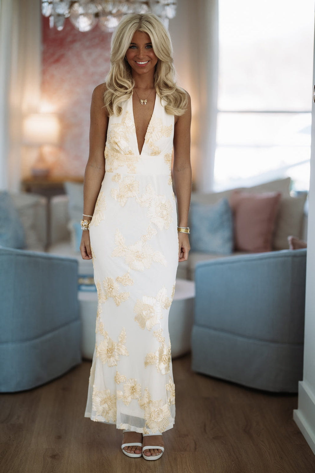 Even It Up Maxi Dress - Yellow