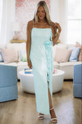 Green Goddess Maxi Dress - Mint Green