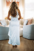 Move With Me Maxi Dress - Light Blue