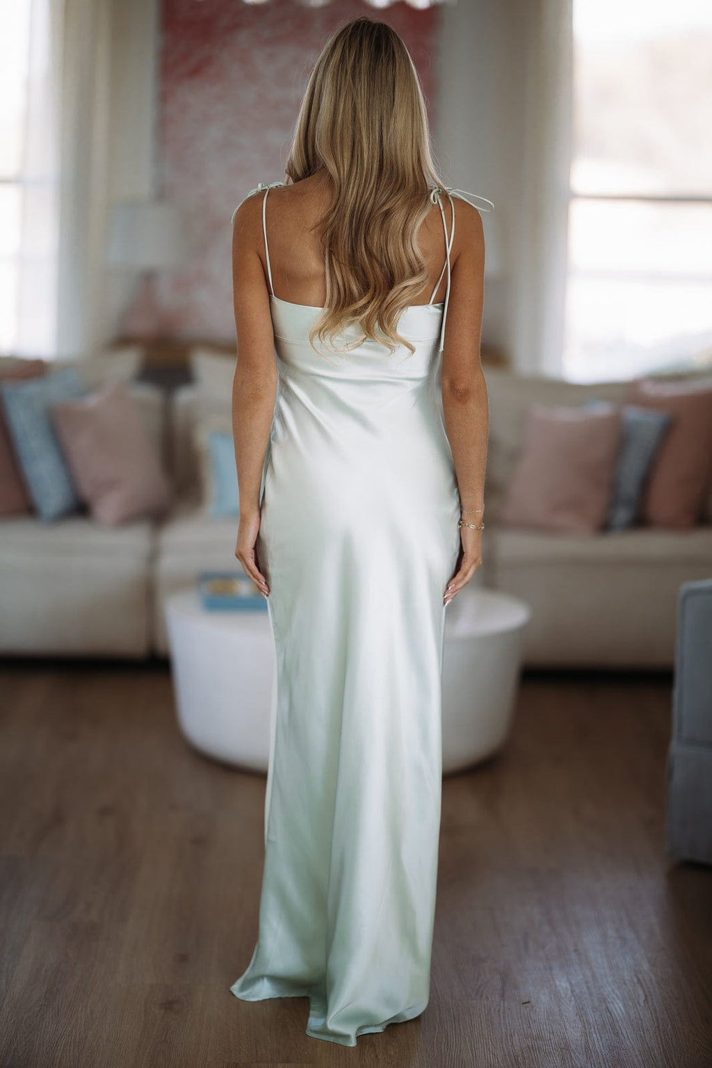 Giselle Maxi Dress - Light Mint Green