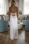 Charmed Contours Maxi Dress - Baby Pink