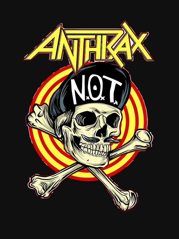 Cute Animated Dog Anthrax Bandanthrax Band by MistyLHicks Unisex T-shirt, Sweatshirt, Hoodie, Long Sleeve Tee