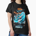 Street Fighter Retro 90s Chun-Li by Dark Days Design Unisex T-shirt, Sweatshirt, Hoodie, Long Sleeve Tee