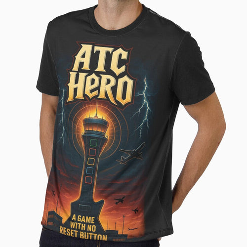 ATC Hero – Air Traffic Control x Guitar Hero Mashup by ATC HERO Unisex T-shirt, Sweatshirt, Hoodie, Long Sleeve Tee