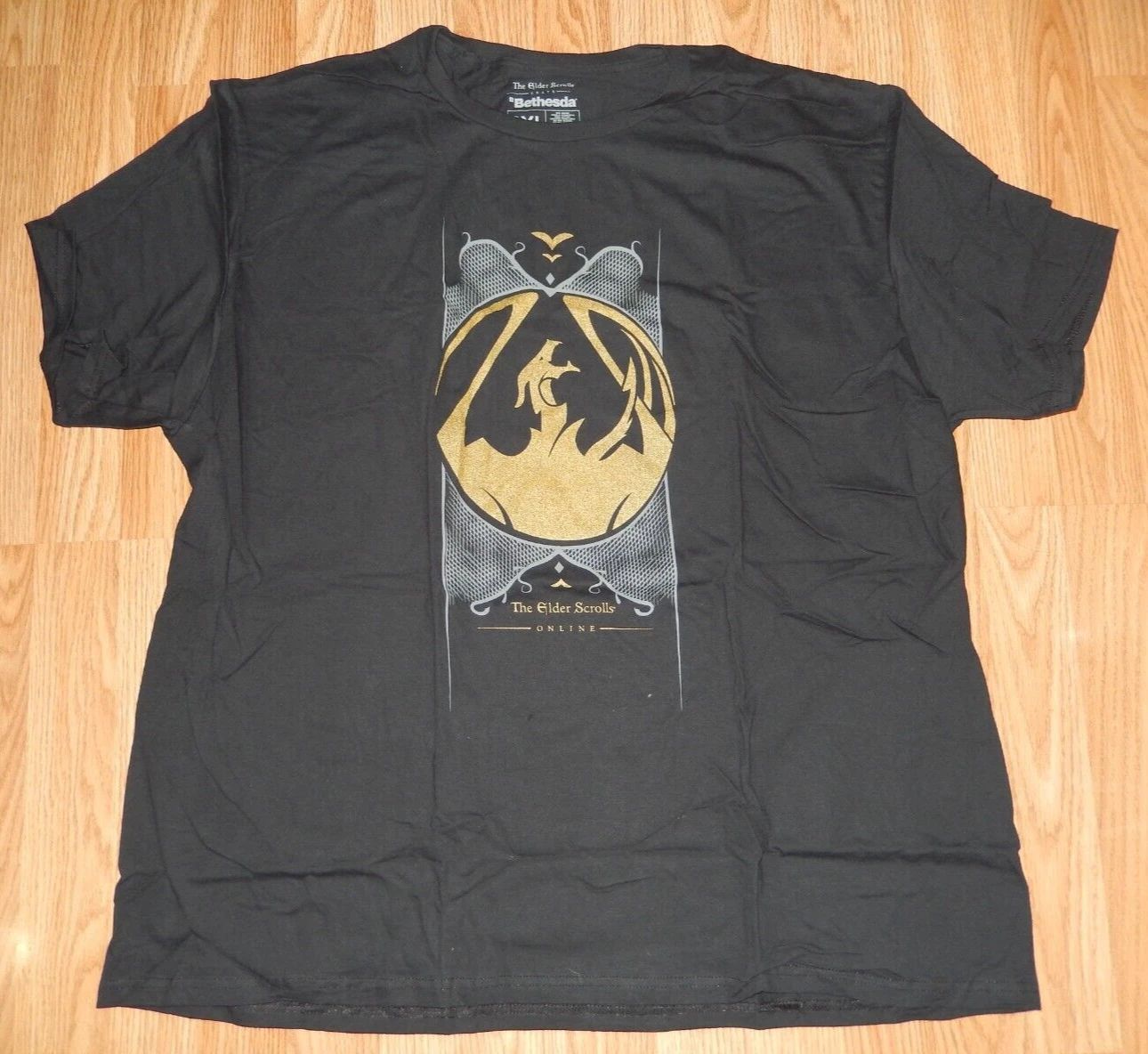 New THE ELDER SCROLLS Bethesda Lootwear Crate Graphic Print T SHIRT 3XL Gaming Unisex T-shirt, Sweatshirt, Hoodie, Long Sleeve Tee